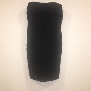Cache black detailed bodycon dress size 2